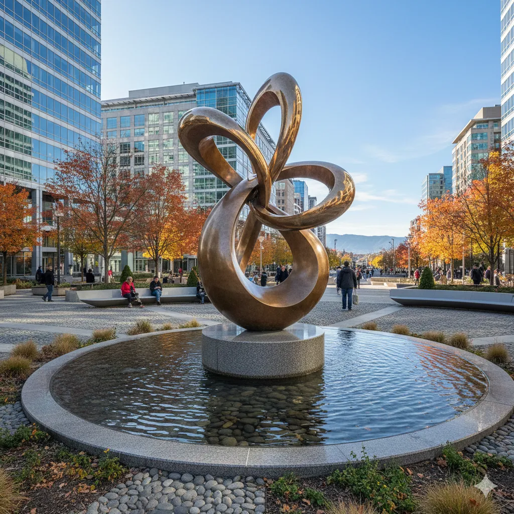 Skulptur som fokuspunkt