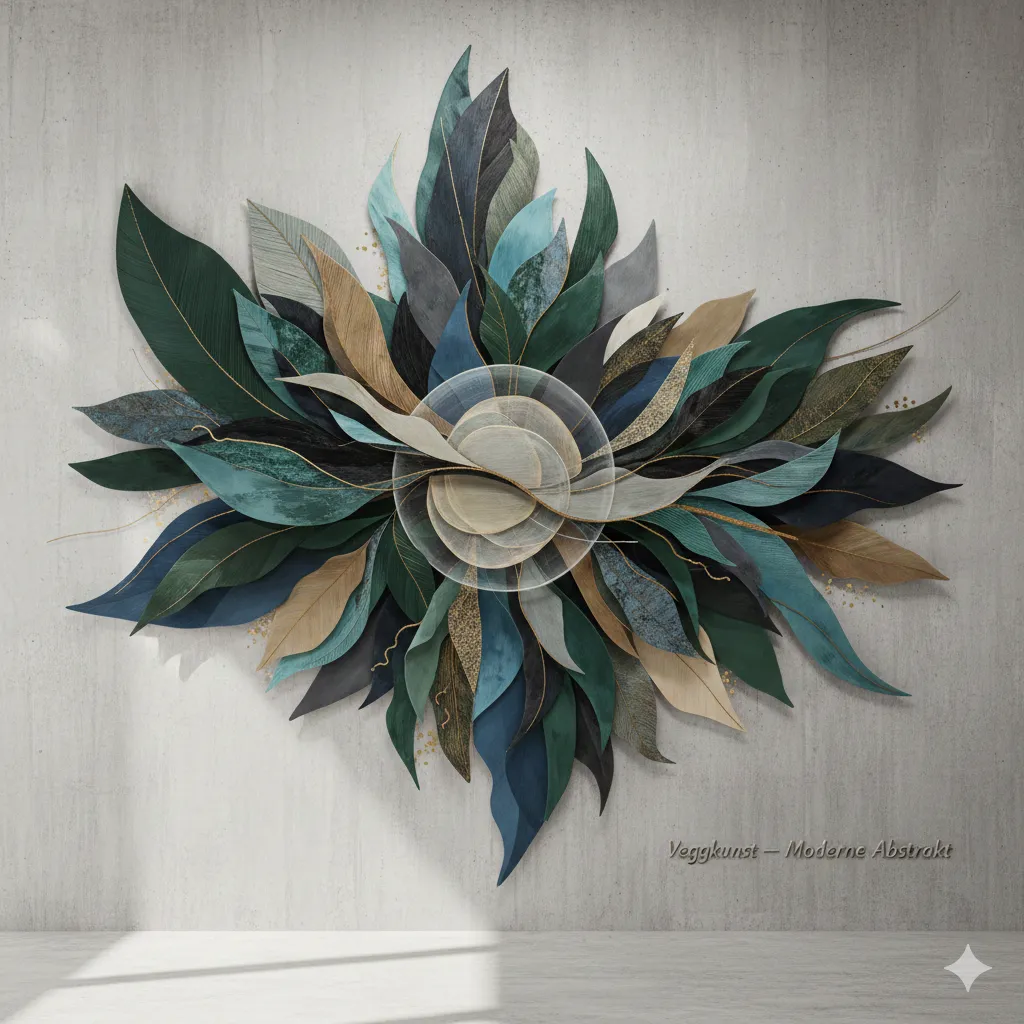Veggkunst - Moderne Abstrakt